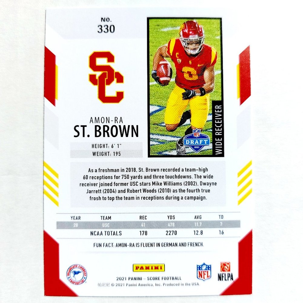 Southern California Trojans (Amon-Ra St Brown) - FTBL [9_9_ARB1] - Picture 3 of 3